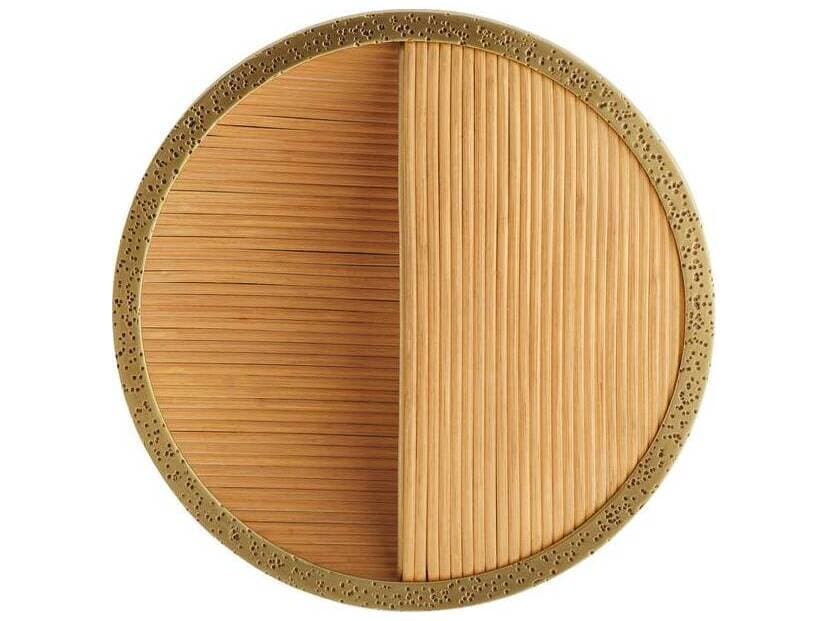 Arteriors Home Garland 1-Light Natural Antique Brass Wall Sconce