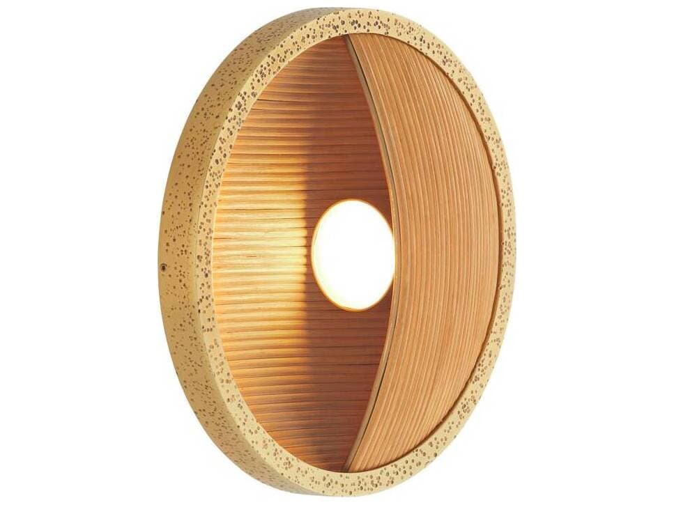 Arteriors Home Garland 1-Light Natural Antique Brass Wall Sconce