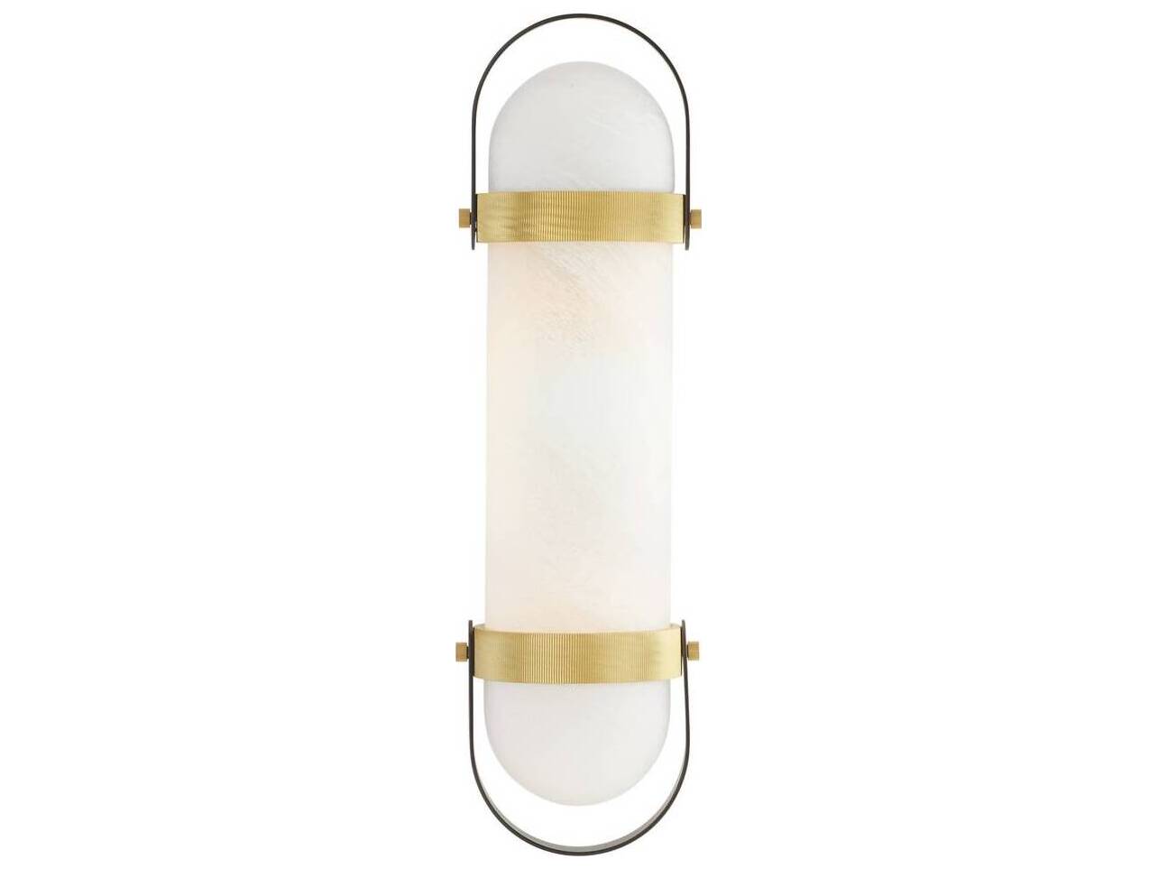 Arteriors Home Flemming 1-Light Swirl Antique Brass Wall Sconce