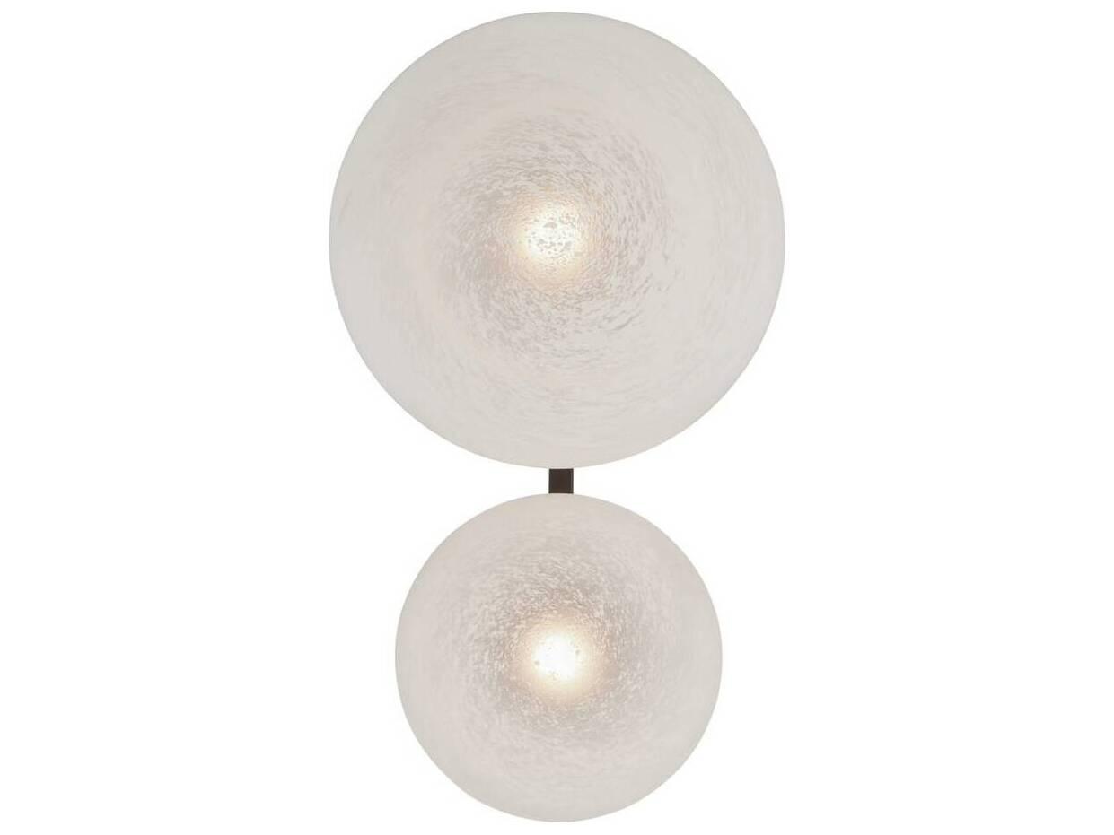 Arteriors Home Greensboro 2-Light Swirl English Bronze Wall Sconce