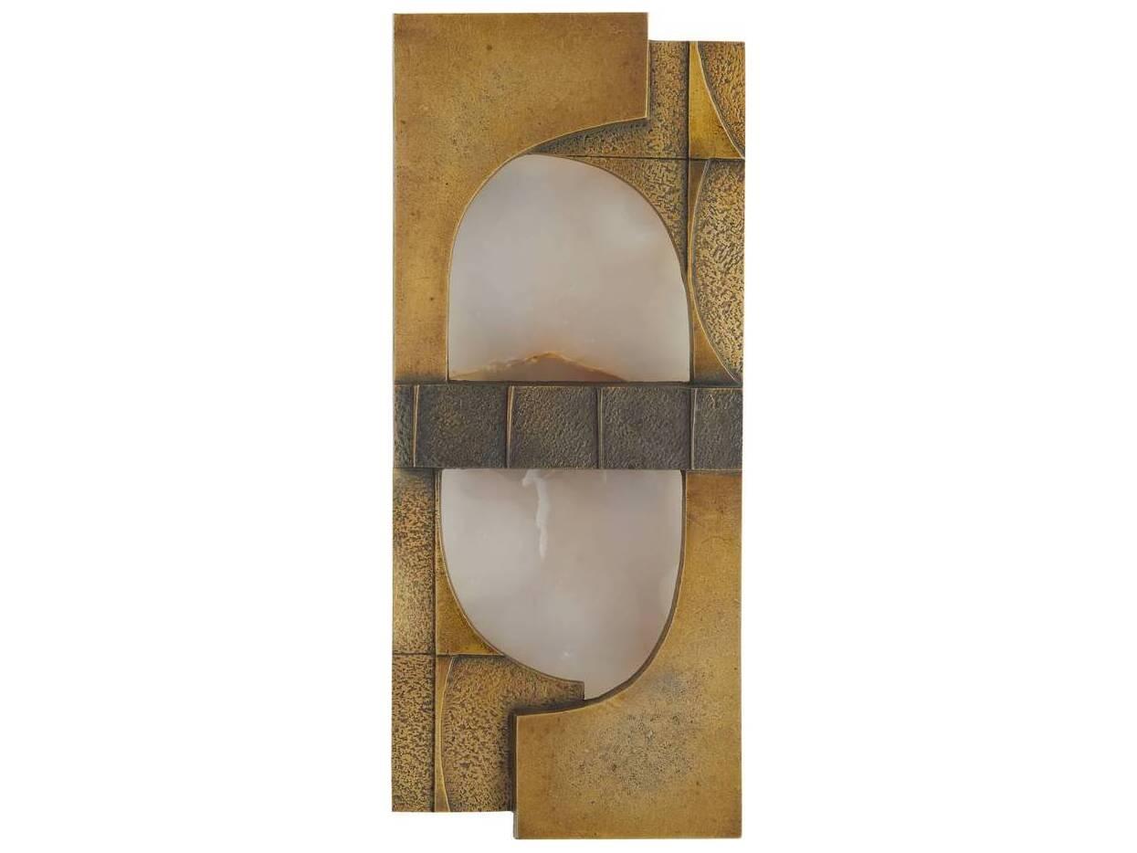 Arteriors Home Graham 1-Light Antique Brass English Bronze Wall Sconce