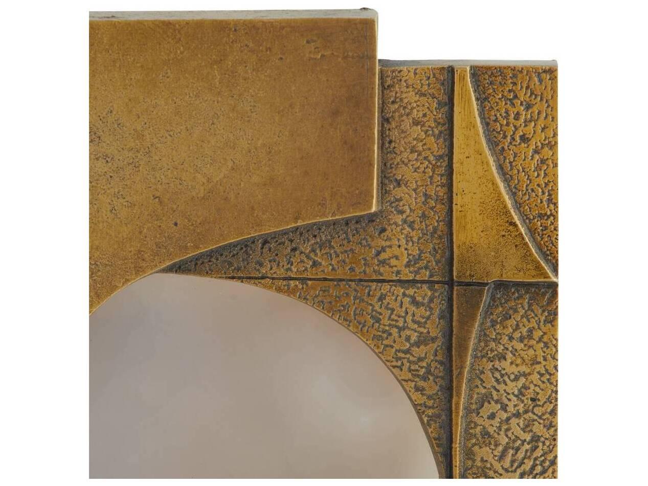 Arteriors Home Graham 1-Light Antique Brass English Bronze Wall Sconce