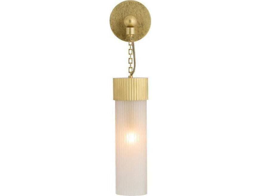 Arteriors Home Jayce 1-Light Antique Brass Gold Wall Sconce