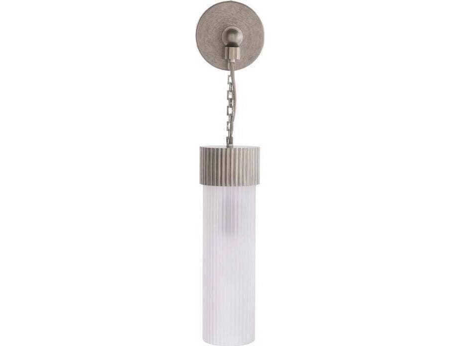 Arteriors Home Jayce 1-Light Vintage Silver Steel Wall Sconce