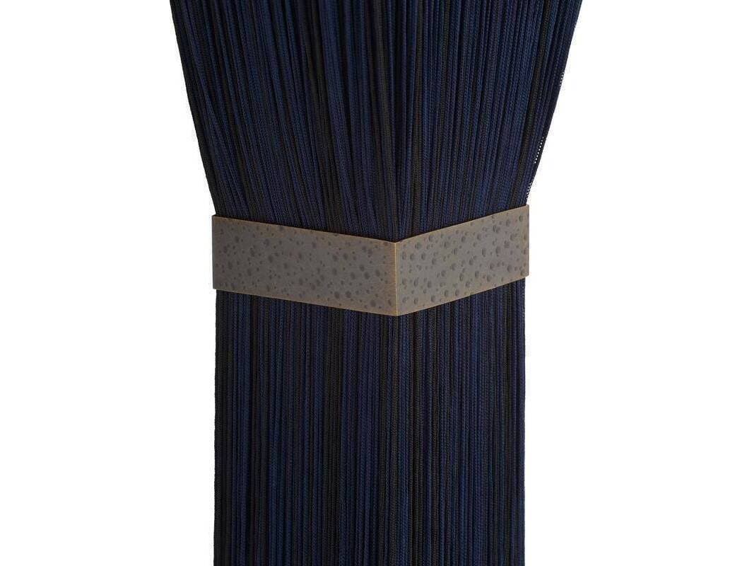 Arteriors Home Jenessa 1-Light Navy Antique Brass Black Wall Sconce