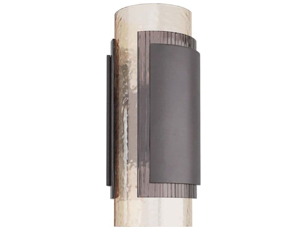 Arteriors Home Vivian 2-Light Champagne Smoke Gray Wall Sconce