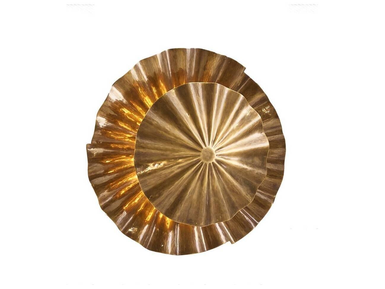 Arteriors Home Annabeth 2-Light Vintage Brass Wall Sconce