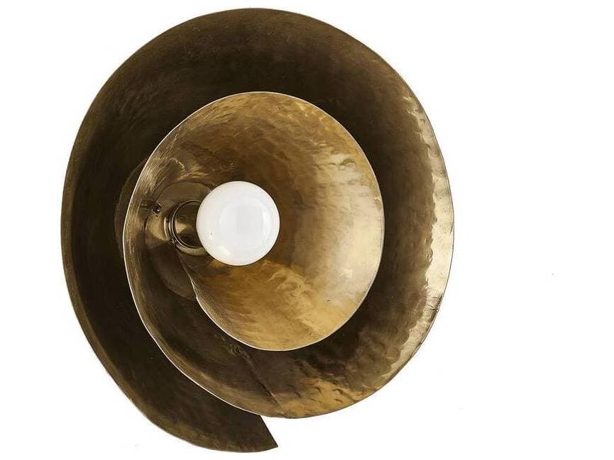 Arteriors Home Arden 1-Light Vintage Brass Wall Sconce