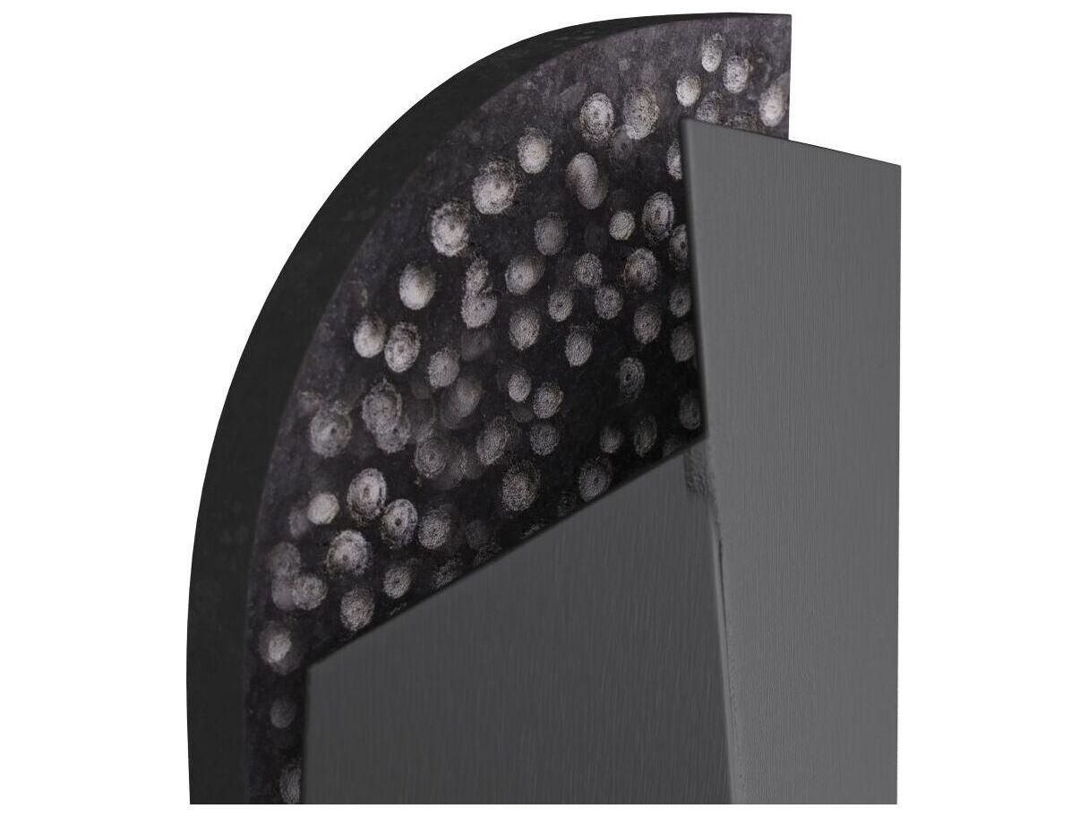 Arteriors Home Aldridge 2-Light Blackened Iron Black Wall Sconce