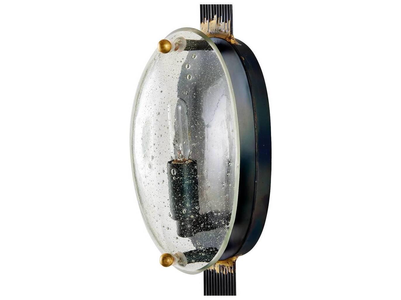 Arteriors Home Ernest 1-Light Clear Natural Brown Wall Sconce