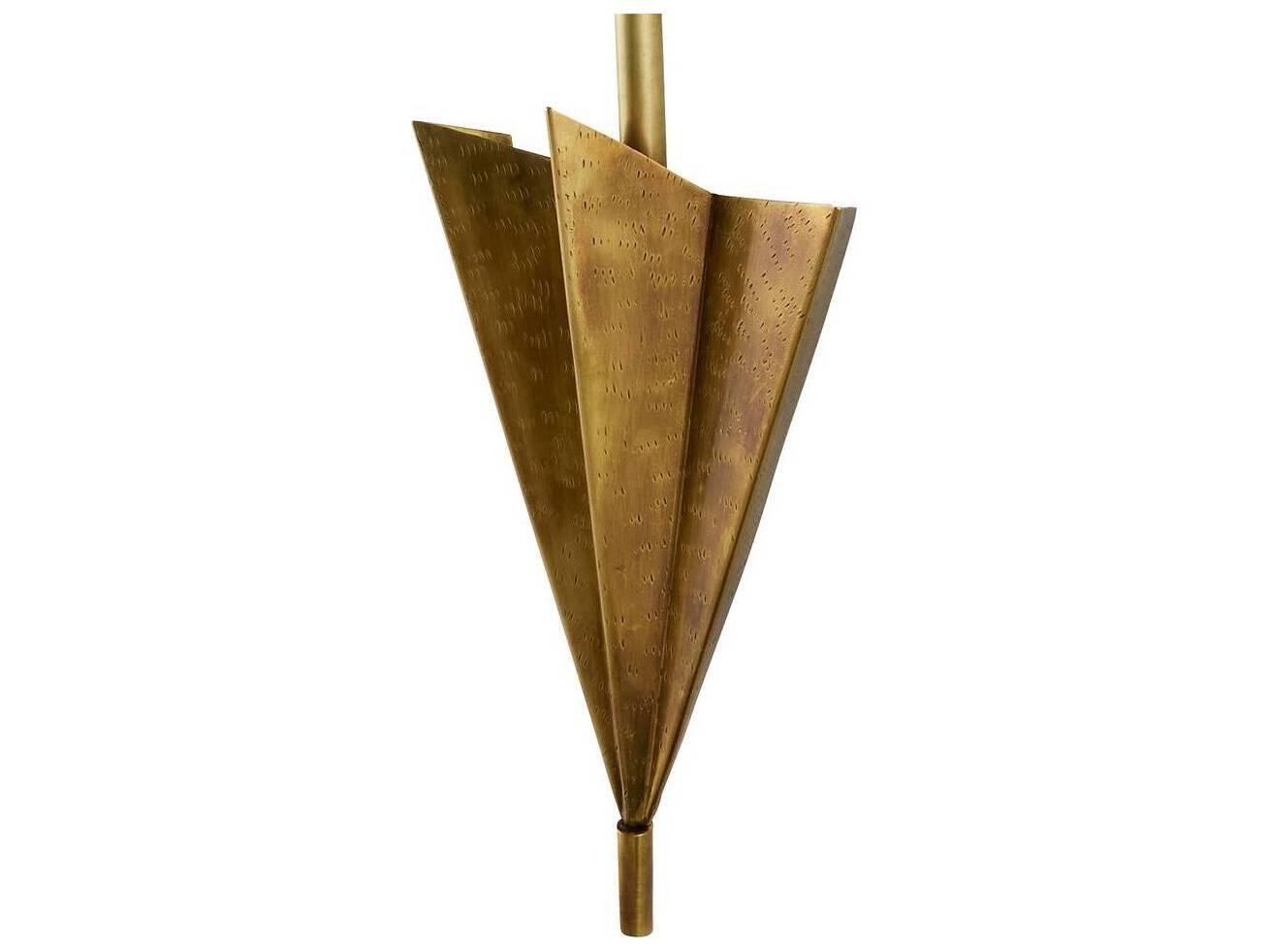 Arteriors Home Canary 2-Light Antique Brass Wall Sconce