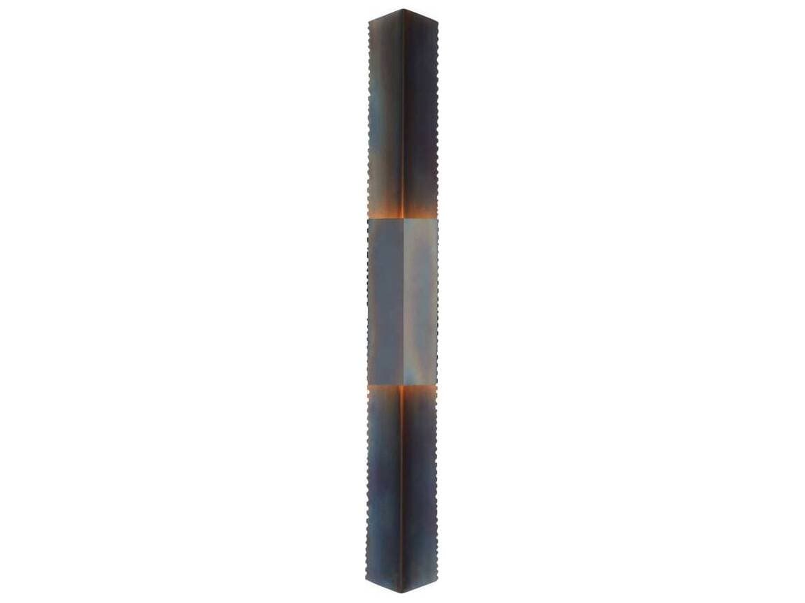 Arteriors Home Francisco 2-Light Burnt Iron Black Wall Sconce