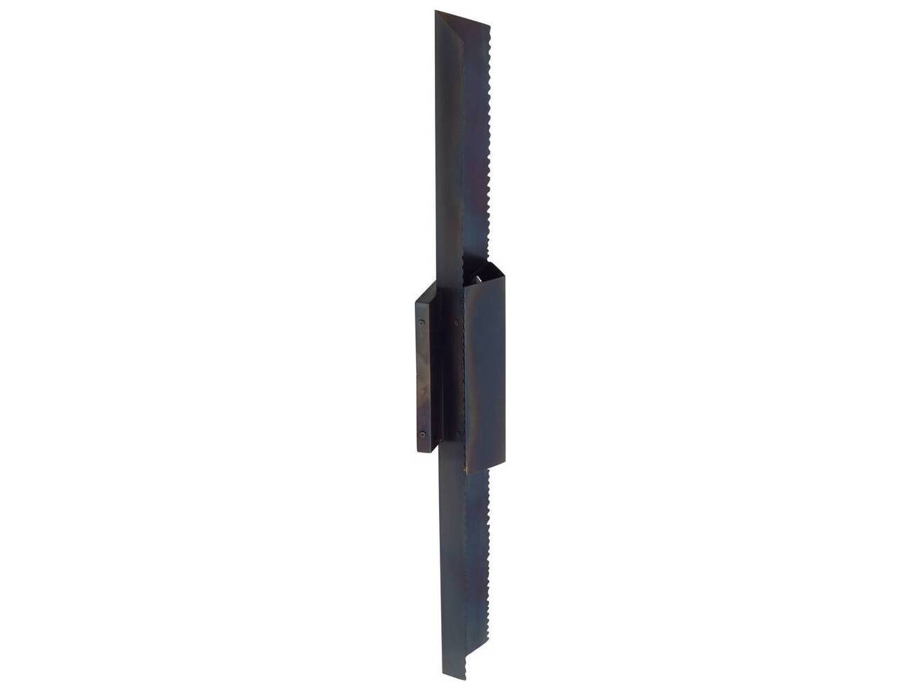 Arteriors Home Francisco 2-Light Burnt Iron Black Wall Sconce