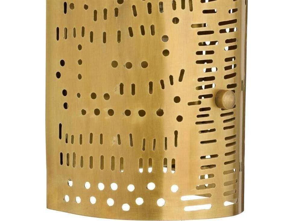 Arteriors Home Jarrett Arteriors Home 2-Light Antique Brass Gold Wall Sconce