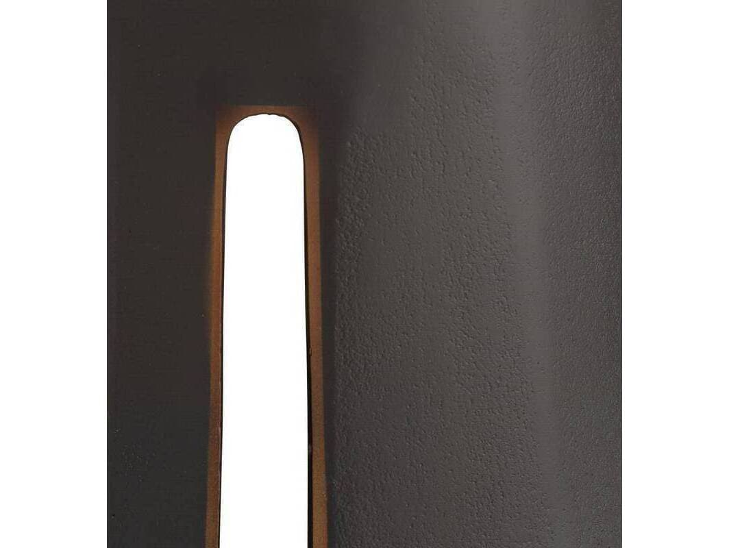 Arteriors Home Katara Round Metal Antique Brass Bronze Gold Black End Table