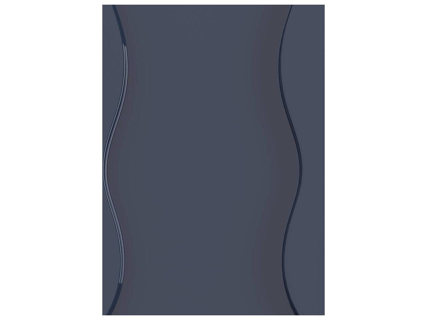 Arteriors Home Square Fiberglass Navy Zita End Table