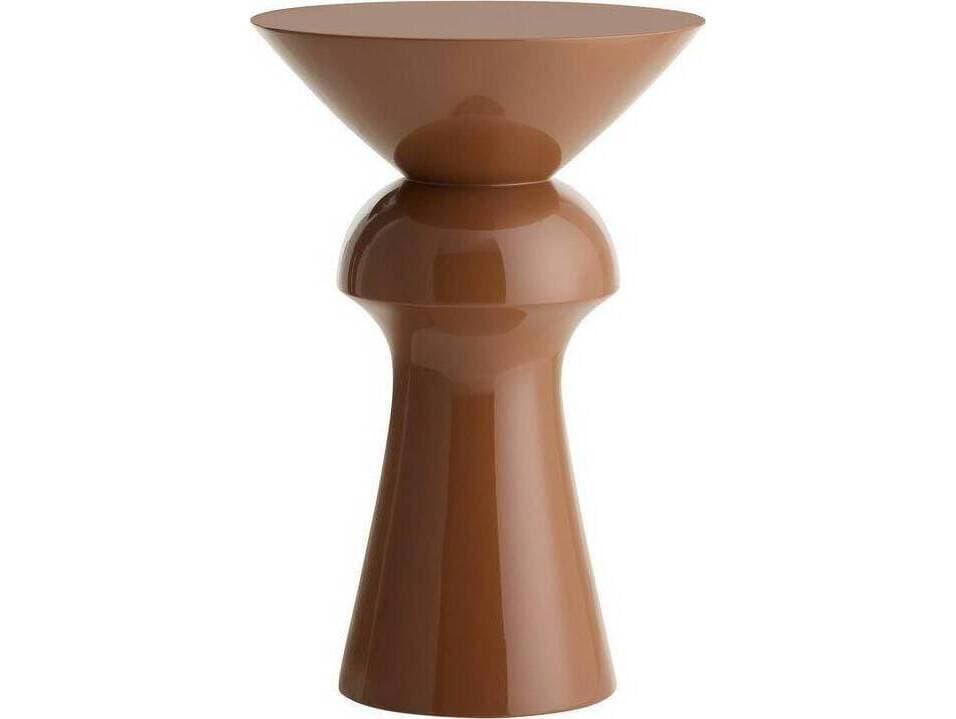 Arteriors Home Jasper Round Cider Orange End Table