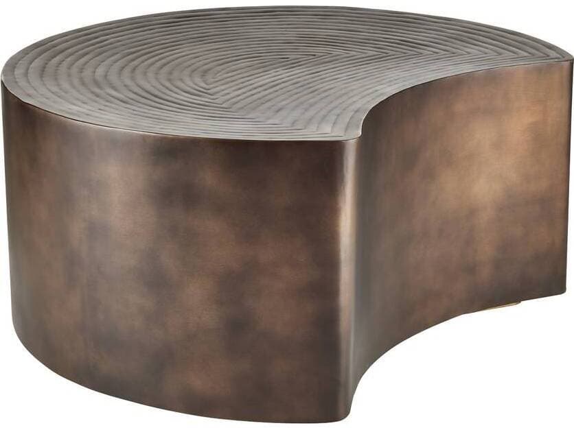 Arteriors Home Metal Antique Bronze Cullen Coffee Table