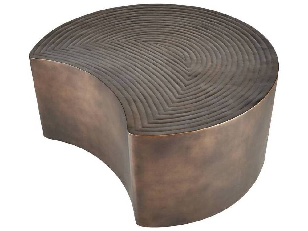 Arteriors Home Metal Antique Bronze Cullen Coffee Table