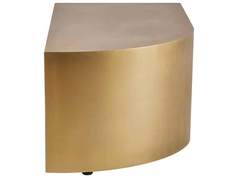 Arteriors Home Rectangular Metal Antique Brass Cortez Coffee Table