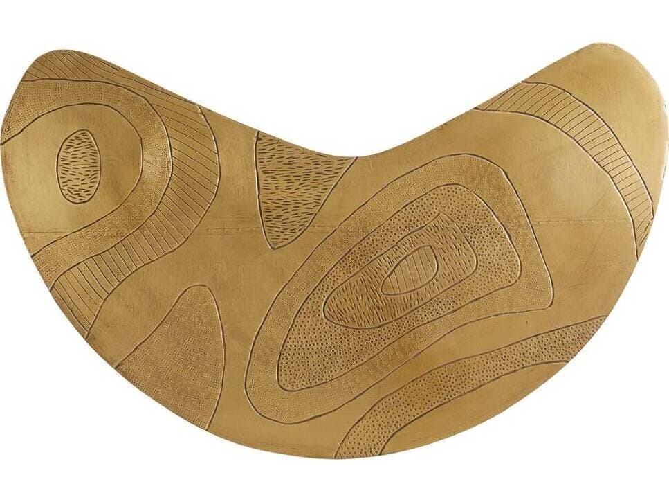 Arteriors Home Metal Antique Brass Glasgow Coffee Table