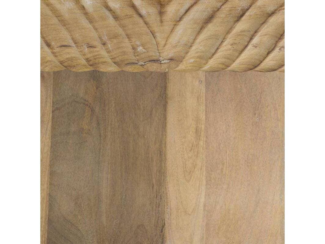 Arteriors Home Jetson Rectangular Wood Washed Tobacco Brown Coffee Table