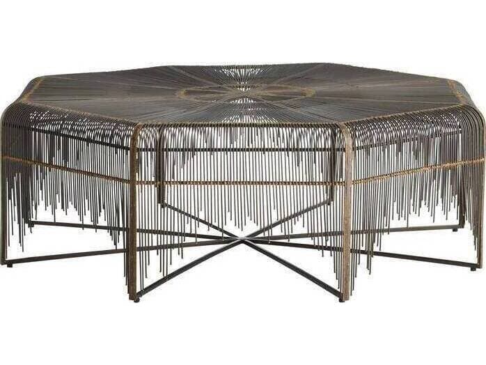 Arteriors Home Ilaria Octagon Metal Coffee Table