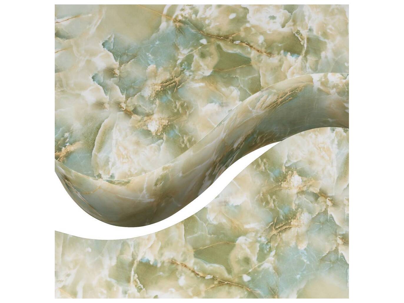 Arteriors Home Jade Faux Marble Adeline Coffee Table