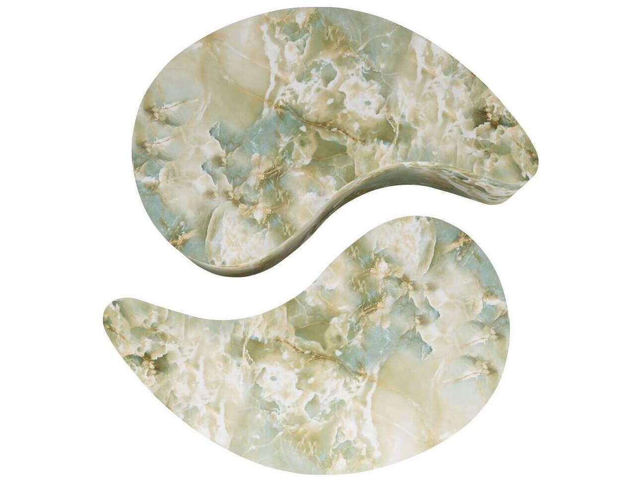 Arteriors Home Jade Faux Marble Adeline Coffee Table