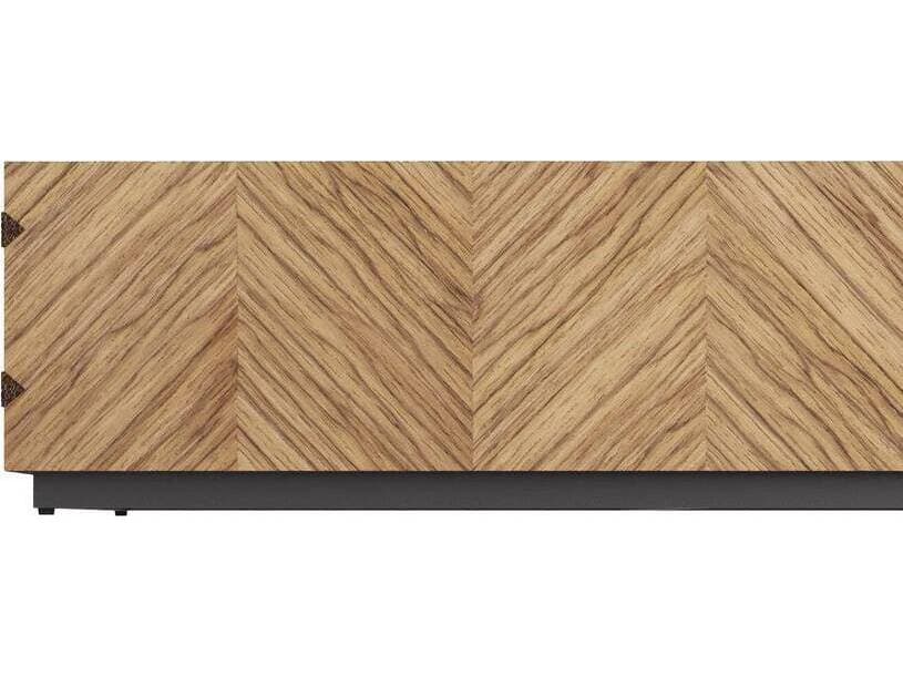 Arteriors Home Rectangular Wood Oyster Bronze Zuki Coffee Table