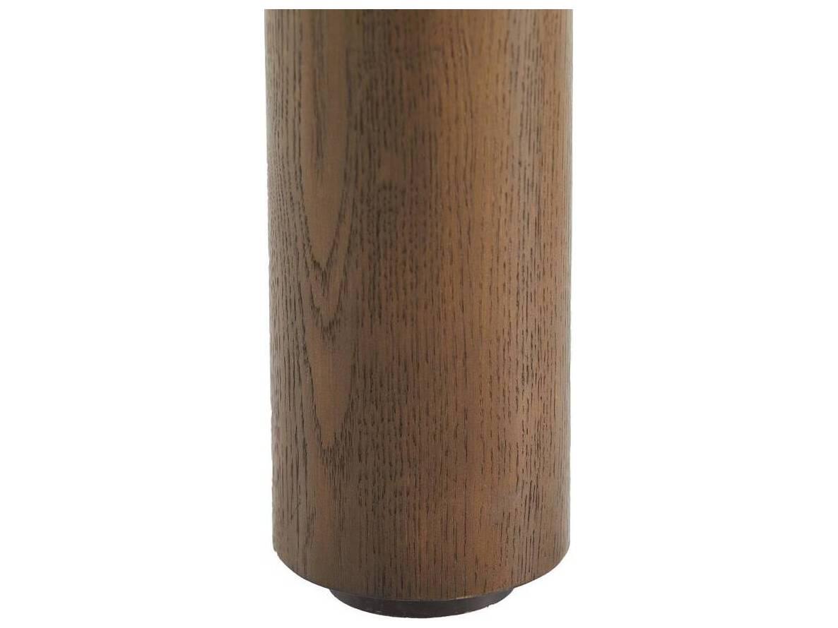 Arteriors Home Heger Round Wood Tortoise Bronze Dining Table