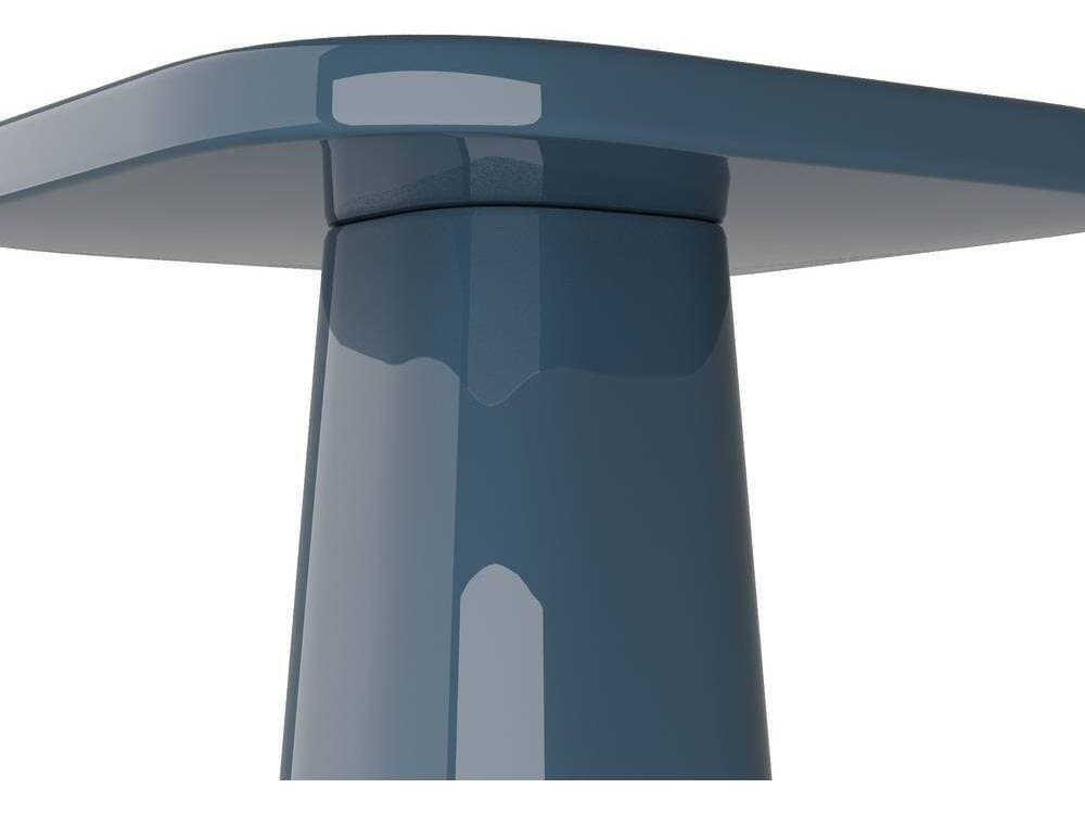 Arteriors Home Blythe Rectangular Fiberglass Navy End Table