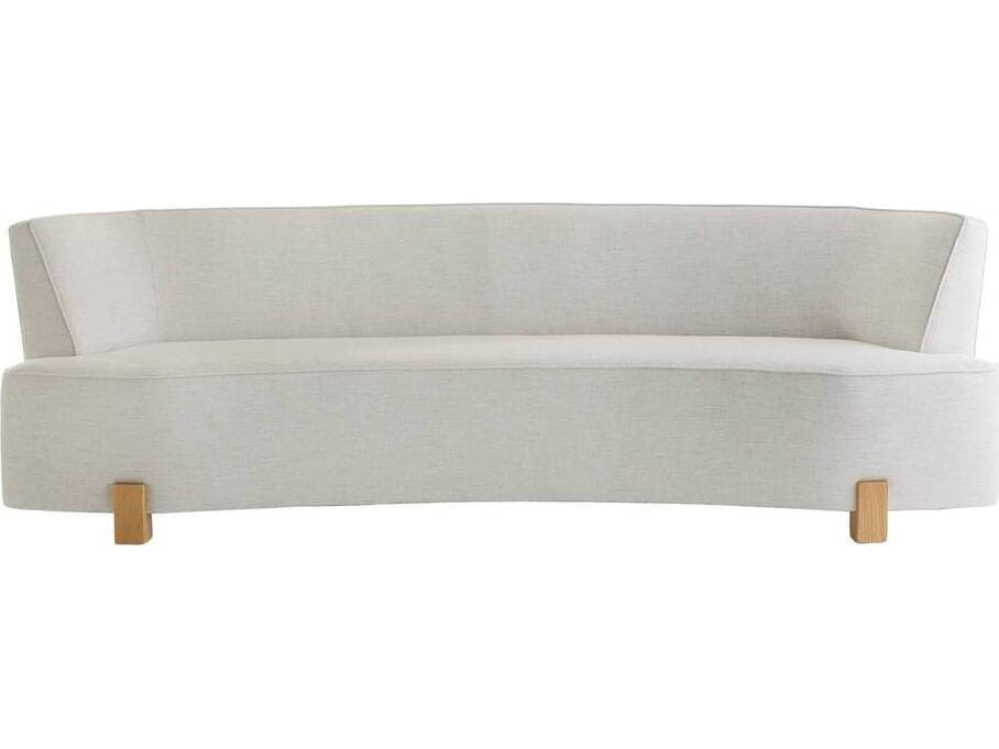 Arteriors Home Claude Heron White Oyster Upholstered Sofa