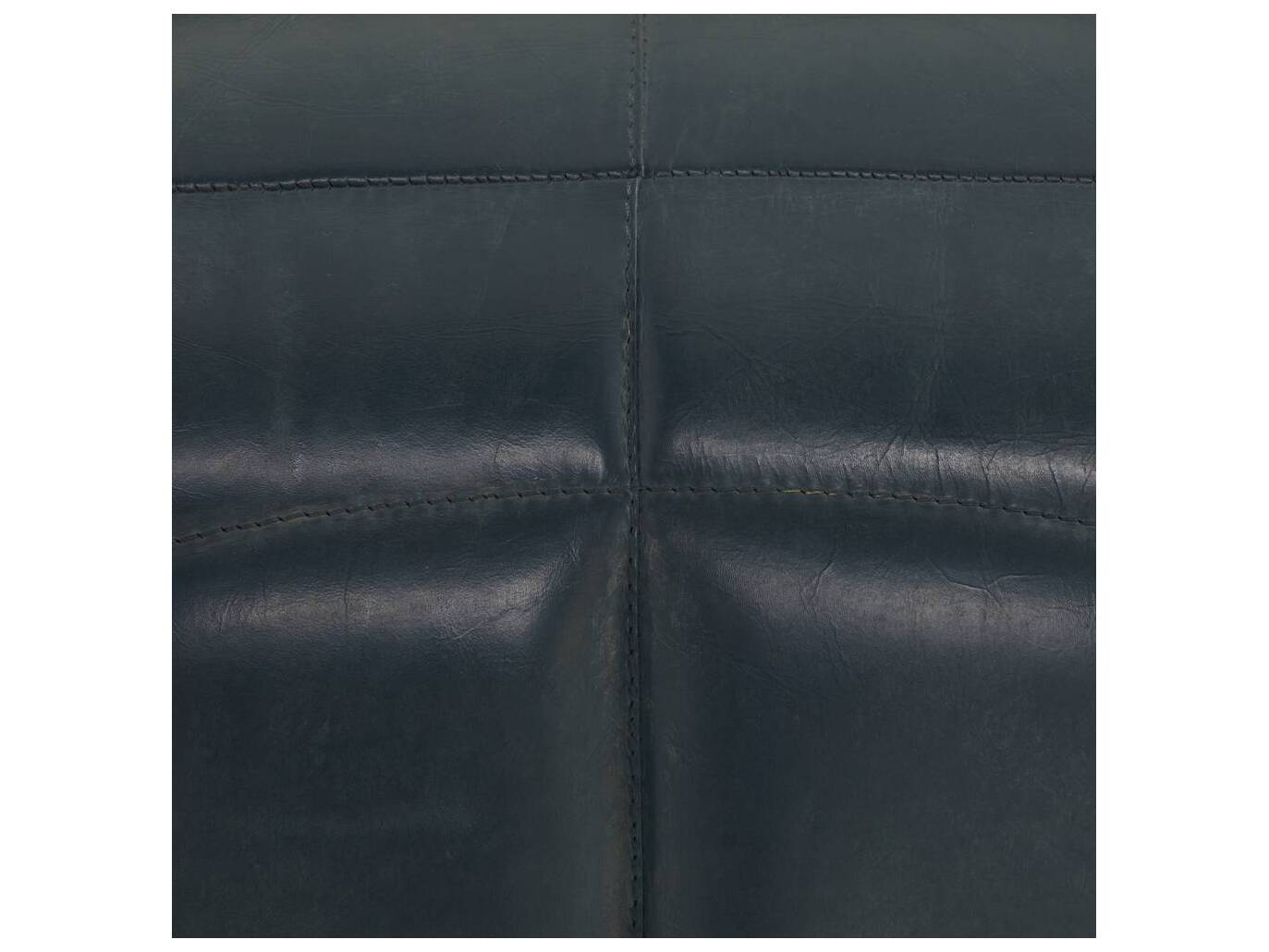 Arteriors Home Hastings Distressed Storm Gray Leather Accent Bench