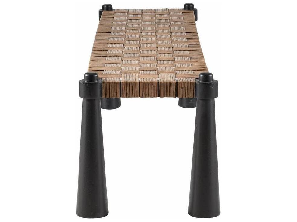 Arteriors Home Solange Tobacco Wash Sable Brown Accent Bench