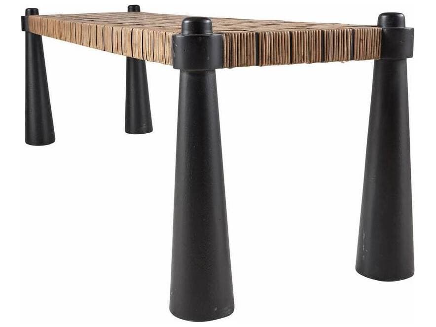 Arteriors Home Solange Tobacco Wash Sable Brown Accent Bench