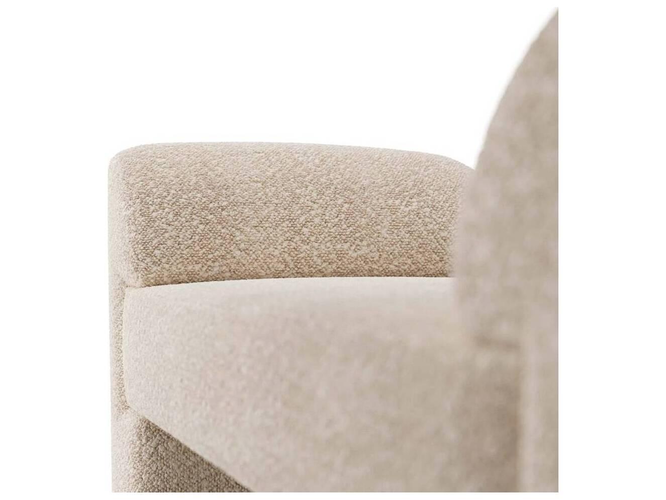 Arteriors Home Windemere Cream Beige Upholstered Accent Bench