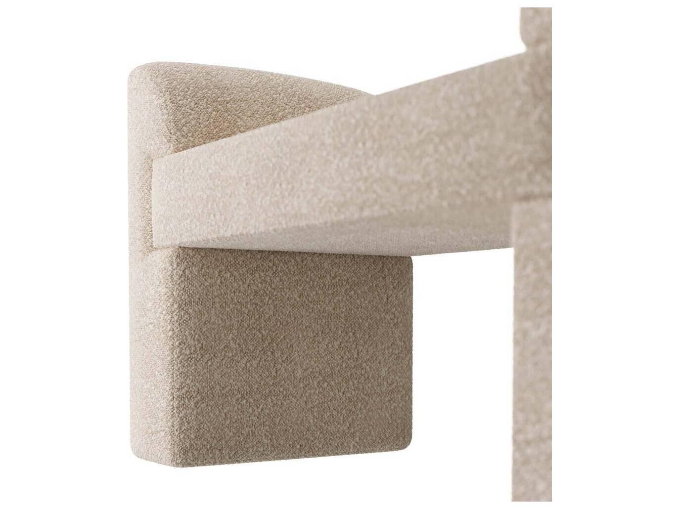 Arteriors Home Windemere Cream Beige Upholstered Accent Bench