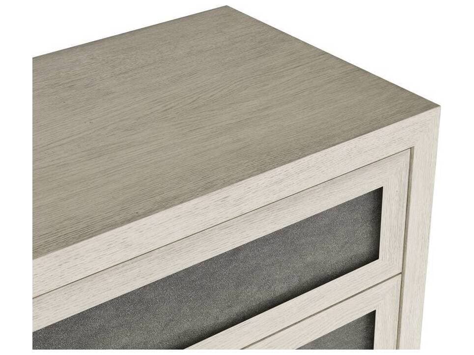 Arteriors Home 2-Drawers Gray Oak Wood Burnett Nightstand