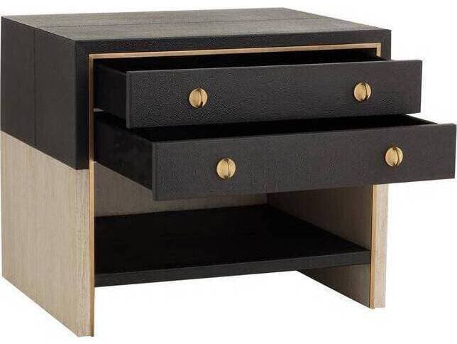 Arteriors Home Joplin Rectangular Leather End Table