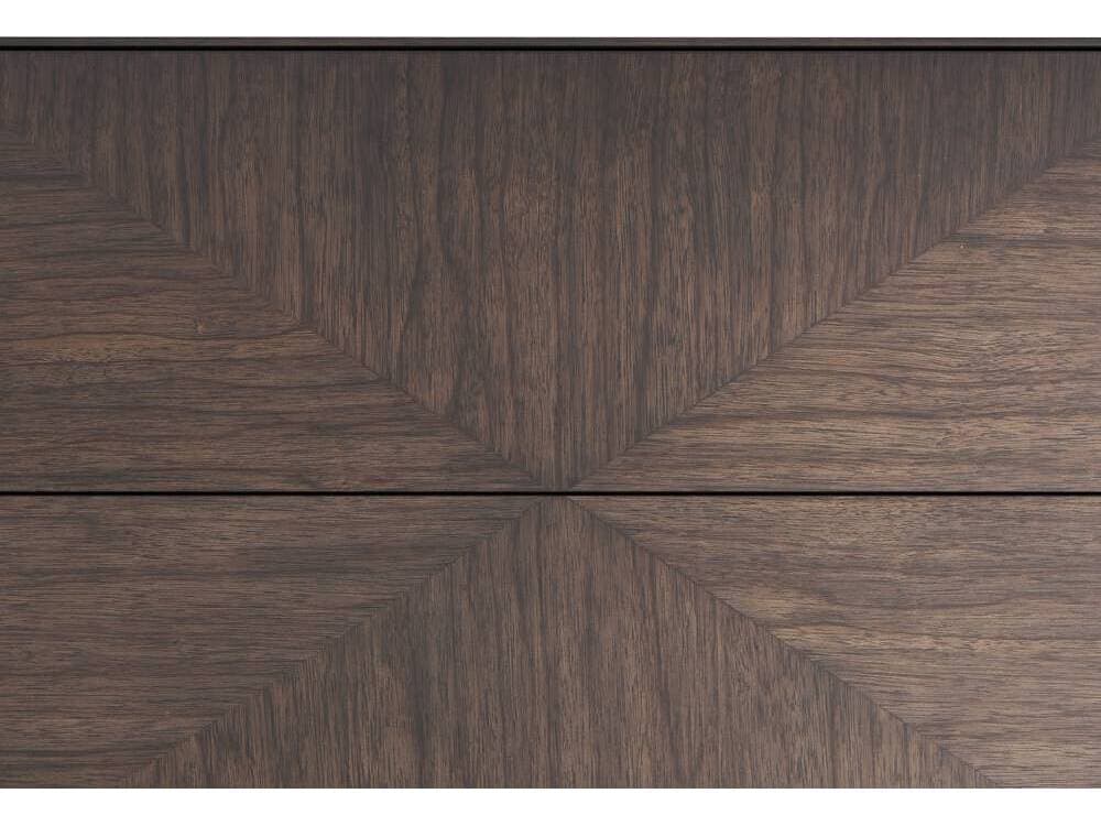 Arteriors Home 2-Drawers Brown Broomfield Nightstand