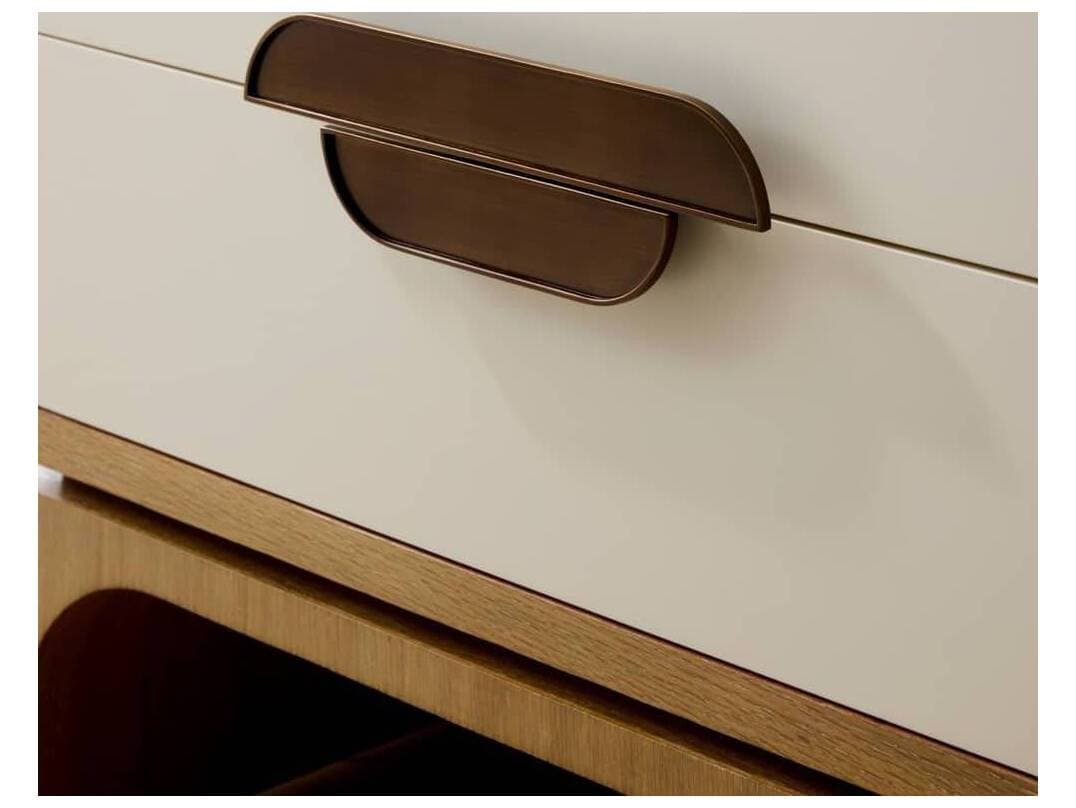 Arteriors Home Kianna 2-Drawers Brown Nightstand