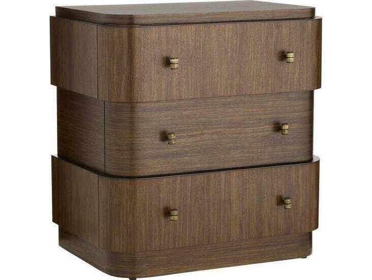 Arteriors Home Jacques Rectangular Wood End Table