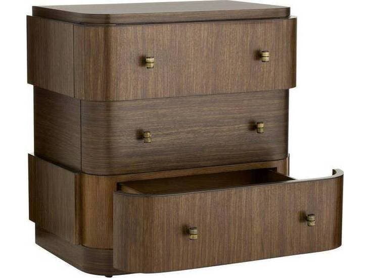 Arteriors Home Jacques Rectangular Wood End Table