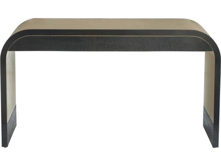 Arteriors Home Chamois Gray Ebony Writing Desk Gaston