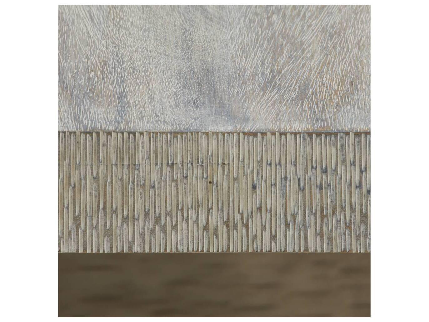 Arteriors Home Rectangular Wood Smoke Carbon Gladstone Console Table