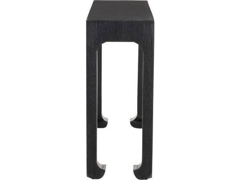 Arteriors Home Ichigo Rectangular Wood Ebony Black Console Table