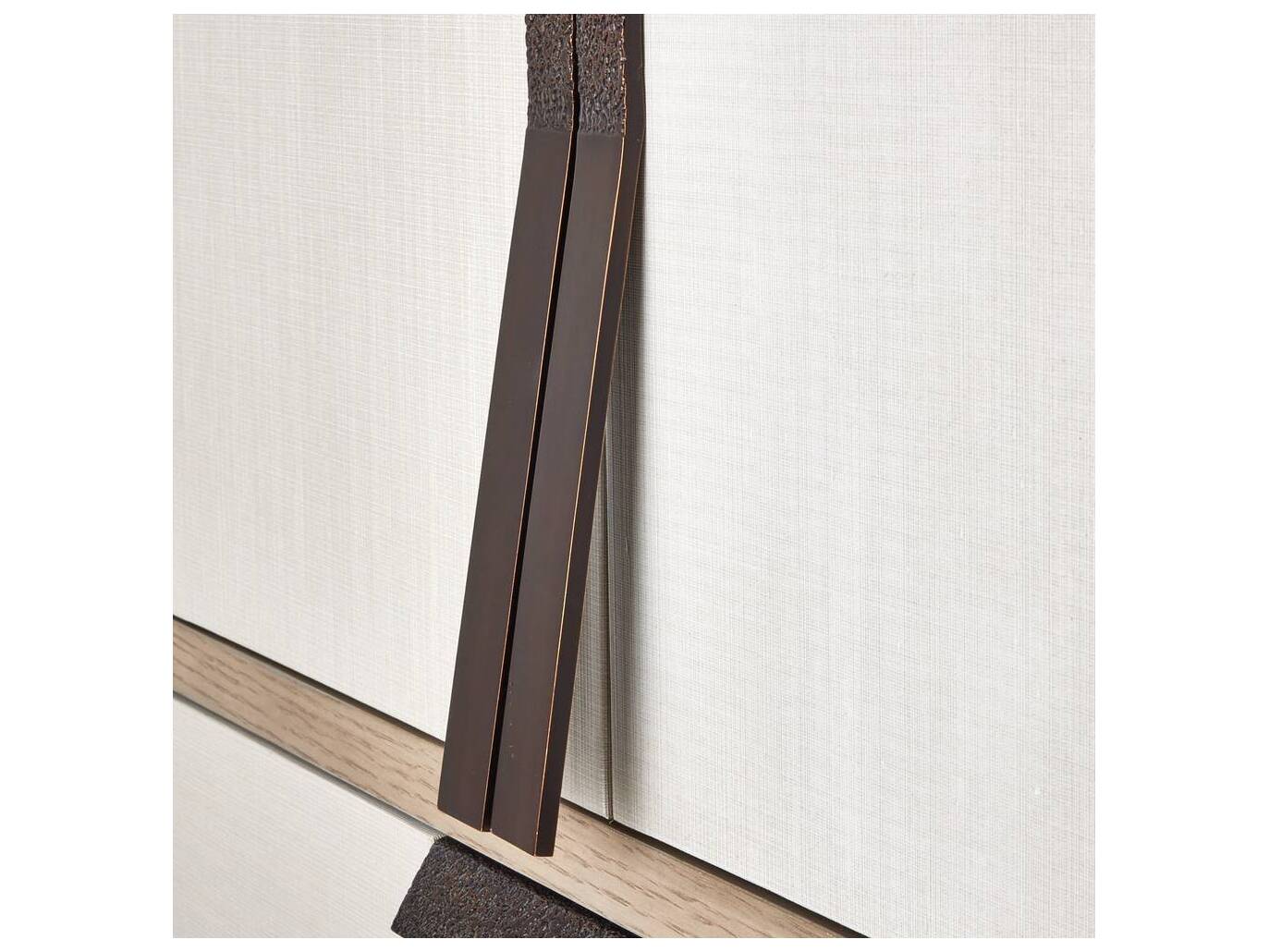 Arteriors Home Dorsey Beige Smoke Oak Wood Accent Chest