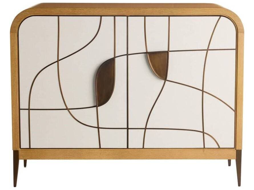 Arteriors Home Hardin Beige Oyster Accent Chest