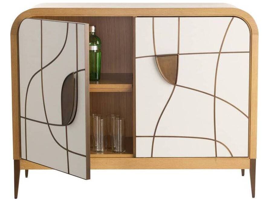 Arteriors Home Hardin Beige Oyster Accent Chest